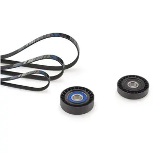 Jeu de courroies trapézoïdales à nervures Micro-V® Kit K056PK985 Gates K056PK985 pas cher