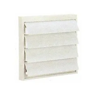 Clapet de facade en aluminium naturel - 210 X 210MM 906178 Novy pas cher