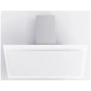 Novy Hotte décorative inclinée 120cm 808m3/h verre blanc 7841 pas cher