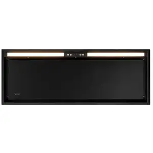Comparateur de prix : Novy Hotte encastrable NOVY CRYSTAL 26082 90cm Verre Noir