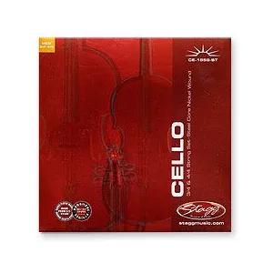 Stagg CE-1859-ST Jeu de cordes pour violoncelle 4/4-3/4