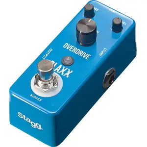 STAGG BX-DRIVE A Pédale d'effet Blaxx Overdrive - 2 Modes