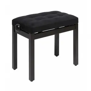 Stagg PB36 RWM VBK - Banquette Palissandre Mat + Velours Noir