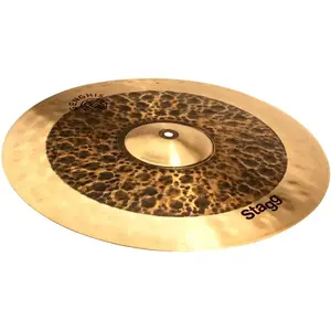 Comparateur de prix : Stagg Stagg Geng-Cm18d - Cymbale Genghis Medium Crash 18'', Série Duo