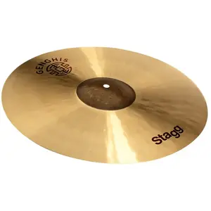 Comparateur de prix : Stagg Stagg Geng-Cm17e - Cymbale Genghis Medium Crash 17'', Série Exo