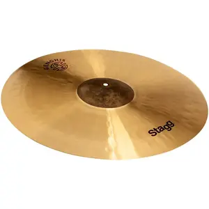 Comparateur de prix : Stagg Stagg Geng-Cm19e - Cymbale Genghis Medium Crash 19'', Série Exo