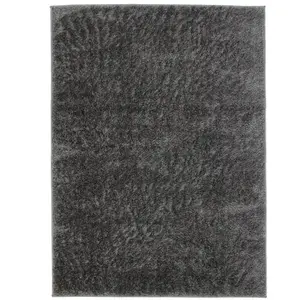 Tapis effet brillant extra-doux gris 120x170 120 x 170 cm