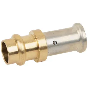 Henco - Adaptateur laiton à sertir multicouche th ou be Ø26x3.0-Cuivre... pas cher