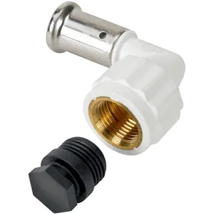HENCO Coude 90° Femelle pvdf blanc multicouche à sertir th ou be Ø20x2.0-3/4Vendu paramazon