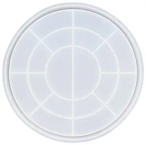 Comparateur de prix : Jesmonite Moule en Silicone Plat Rond Dima 26,5 cm Ht 2,4 cm