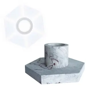 Comparateur de prix : Jesmonite Moule en Silicone Bougeoir 10 x 5 x 8,2 cm