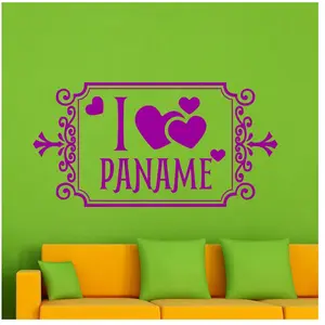 Ambiance-sticker Sticker texte I love panameVendu parambiance-sticker