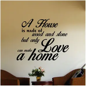 Sticker Love a home pas cher