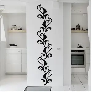 Ambiance-sticker Sticker Baroque fleur rampante pas cher