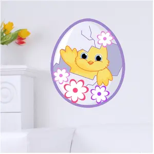 Ambiance-sticker Sticker Poulet de Pâques pas cher