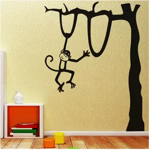 Sticker Petit singe sur un arbreVendu parambiance-sticker