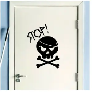 Ambiance-sticker Sticker Design stop! pas cher
