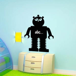 Comparateur de prix : Ambiance-sticker Sticker ardoise Silhouette robot I