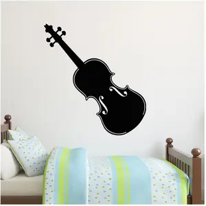 Ambiance-sticker Sticker ardoise Design contre-basse pas cher