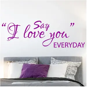 Ambiance-sticker Sticker Say I love you everydayVendu parambiance-sticker