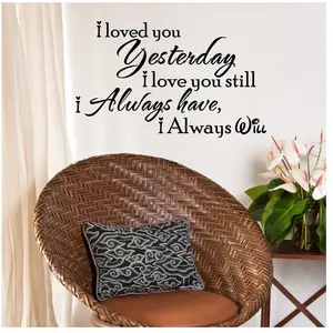 Ambiance-sticker Sticker I love you still I always haveVendu parambiance-sticker