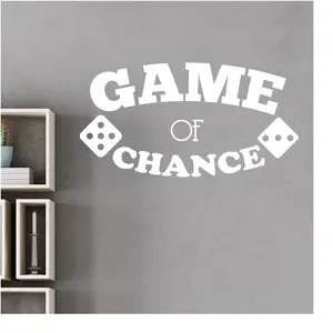 Ambiance-sticker Sticker Game of chance pas cher