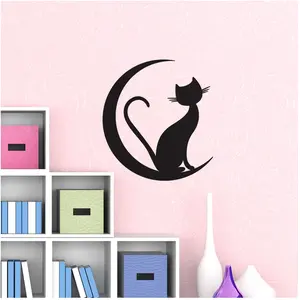 Ambiance-sticker Sticker Chat sur la luneVendu parambiance-sticker
