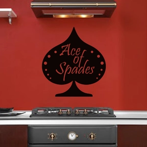 Ambiance-sticker Sticker Ace of spades pas cher