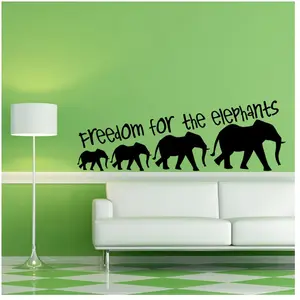 Ambiance-sticker Sticker Freedom for the elephantsVendu parambiance-sticker