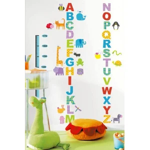 Stickers Toise pour Enfants avec Alphabet et AnimauxVendu parambiance-sticker