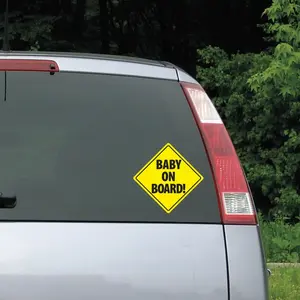 Ambiance-sticker Sticker auto Plaque Baby on boardVendu parambiance-sticker