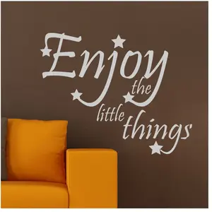 Sticker Enjoy the little things designVendu parambiance-sticker