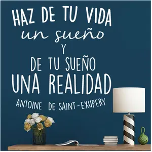 Ambiance-sticker Sticker citation Haz de tu vida un sueñoVendu parambiance-sticker
