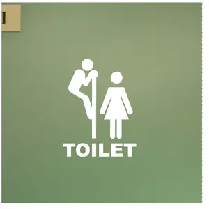 Ambiance-sticker Sticker porte Figure WC 4Vendu parambiance-sticker