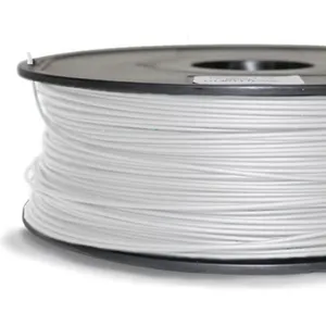 Filament plastique PLA sur bobine 1kg 1,75mm pour imprimante 3D BlancVendu parcdiscount