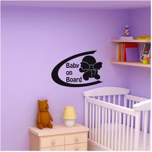 Ambiance-sticker Sticker Baby on board Bébé angeVendu parambiance-sticker