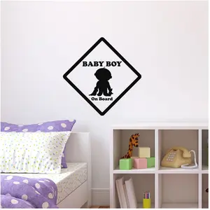 Ambiance-sticker Sticker Baby boy on boardVendu parambiance-sticker