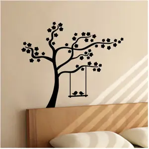 Ambiance-sticker Sticker Oiseaux sur une balançoire pas cher