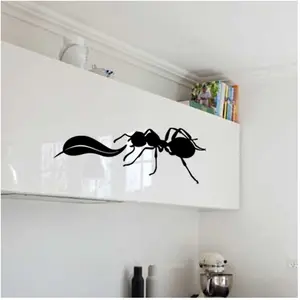 Ambiance-sticker Sticker Fourmi et feuille pas cher