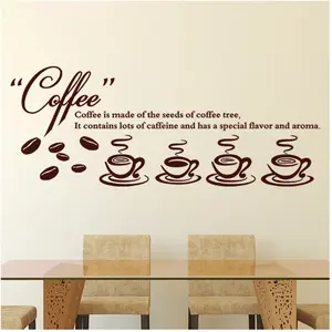 Ambiance-sticker Sticker citation cuisine Coffee is made of the seeds of cofee treeVendu parambiance-sticker