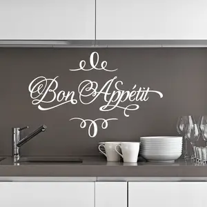 Ambiance-sticker Sticker citation cuisine design bon appetitVendu parambiance-sticker