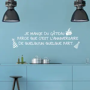 Ambiance-sticker Sticker citation cuisine c'est l'anniversaire de quelqu'unVendu parambiance-sticker