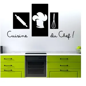 Ambiance-sticker Sticker citation cuisine du chef !Vendu parambiance-sticker