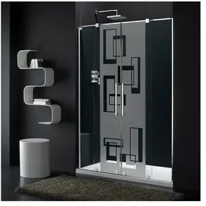Ambiance-sticker Sticker porte de douche L’art abstraitVendu parambiance-sticker