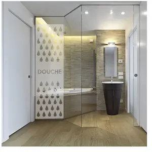 Ambiance-sticker Sticker porte de douche "Douche"Vendu parambiance-sticker