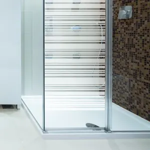 Ambiance-sticker Sticker porte de douche design alignéVendu parambiance-sticker