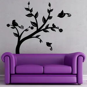 Ambiance-sticker Sticker Oiseaux survolant un arbre pas cher