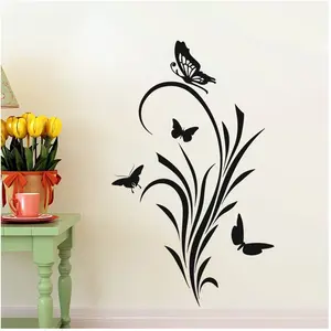 Ambiance-sticker Sticker Papillons et baroque pas cher