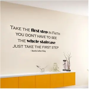 Ambiance-sticker Sticker Martin Luther King - Just take the first stepVendu parambiance-sticker