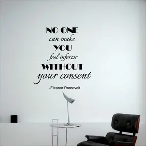 Ambiance-sticker Sticker Eleanor Roosevelt - Without your consentVendu parambiance-sticker